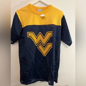West Virginia mountaineers practice jersey shirt vintage